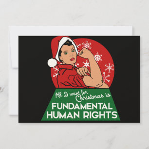 Convites Feminist Christmas 