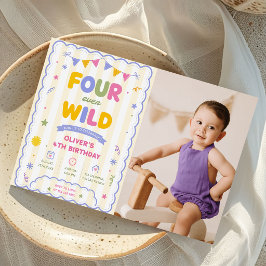 Convites Fera Selvagem para Sempre Foto do 4º Aniversário d
