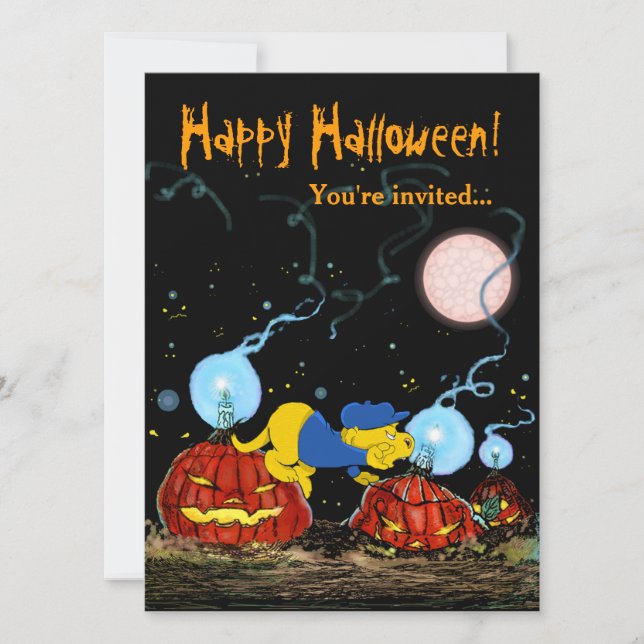 Convites Ferald e o Rotten Pumpkins (Frente)