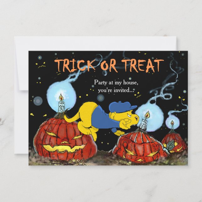 Convites Ferald e o Rotten Pumpkins (Frente)