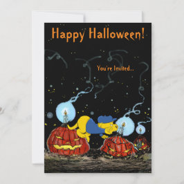 Convites Ferald e Os Abóboras Podres