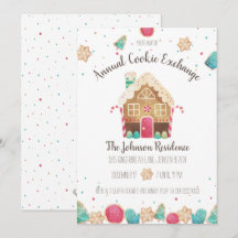 Feriado anual da casa de pastel do Cookie Exchange