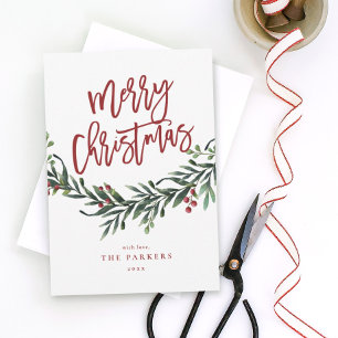 Convites Feriado Comercial de Sucursal de Natal Merry