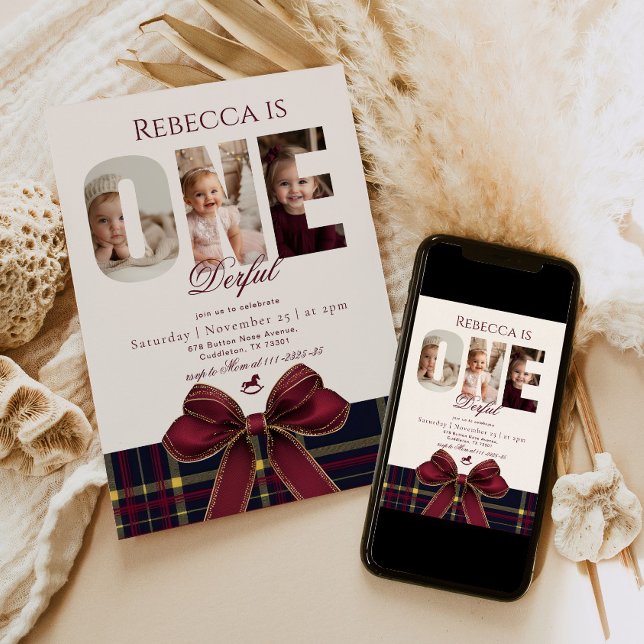 Convites Feriado de Fotografia do primeiro aniversario OneD (Criador carregado)