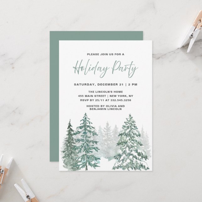 Convites Feriado de inverno (Frente/Verso In Situ)