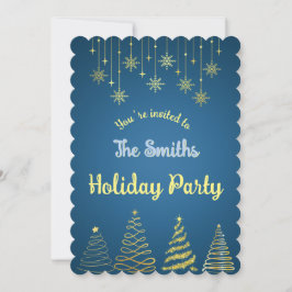 Convites Feriado Dourado e Azul