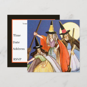 Convites Feriado legal das bruxas do Dia das Bruxas