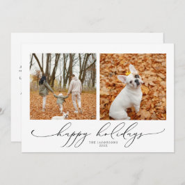 Convites Feriados Felizes do Script Elegante VALENTINA 2