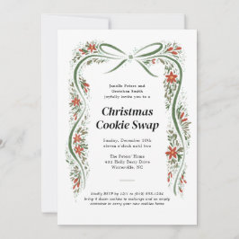 Convites Férias de Natal do Arco Verde e Poinsettias