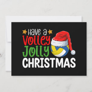 Convites Férias de Volley Jolly no Natal
