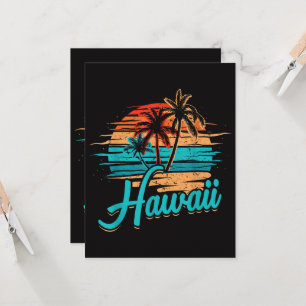 Convites Férias Tropicais nas Ilhas Havaianas