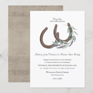 Convites Ferraduras e Lavandas russas