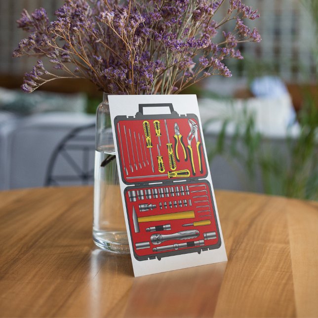 Convites Ferramentas em uma caixa de ferramentas (Criador carregado)