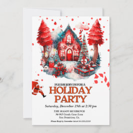 Convites FEST Holiday House Fritsmas