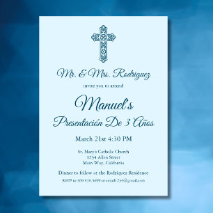 Convites Festa 3 Anos Blue Mexicano 3º Aniversário