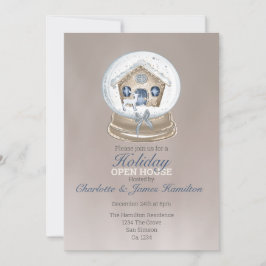 Convites Festa Aberta de Natal no Globo de Neve