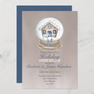 Convites Festa Aberta de Natal no Globo de Neve