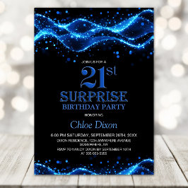 Convites Festa aniversário de 21 anos de Surpresa Negra e A