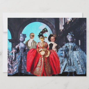 CONVITES FESTA ANTIQUA ITALIANA DE COSTUME MASCARADA DE BOM