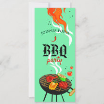 Festa ao ar livre do CHURRASCO de Verão