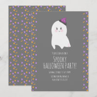 Festa Assustadora de Fantasmas de Halloween para A