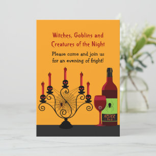 Convites Festa Assustadora do Halloween