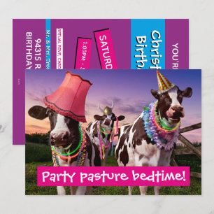Convites Festa Até as Vacas Voltarem para Casa