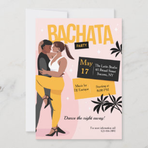 Convites Festa Bachata