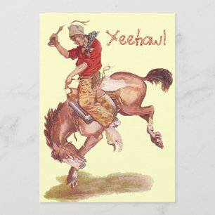 Convites Festa Caubói