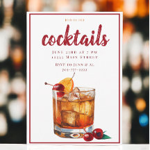 Festa Clássica de Coquetel | Bebida Old Fashioned