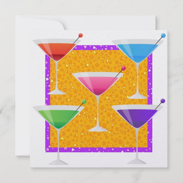 Convites FESTA Cocktail - SRF (Frente)