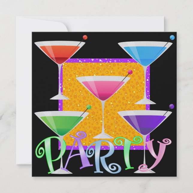 Convites FESTA Cocktail - SRF (Frente)