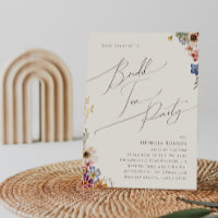 Festa Colorida de Chá Bridal de Beige Garden, de F