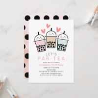 Festa Colorida de Chá Bubble Boba para Menina de A