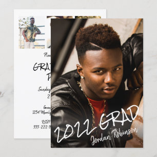 Convites Festa com Formando de Ano Moderno com Carta