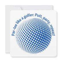 Festa como um golfista