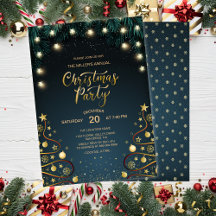 Festa Corporativa de Natal Casa de Ouro Elegante