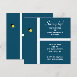 Convites Festa Criativa de Pickleball