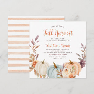 Convites Festa da Colheita de Outono, Festa de Outono, Comu