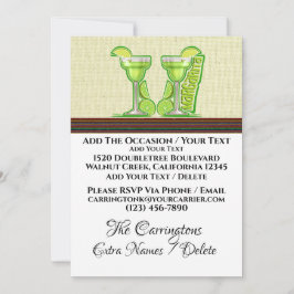 Convites Festa da Margarita - Veja ao Contrário -