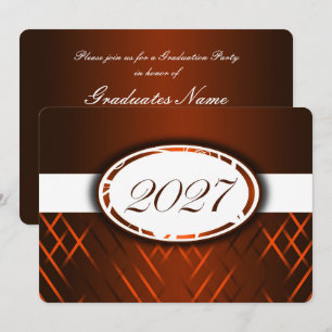 Convites Festa da Turma Orange e White de 2027