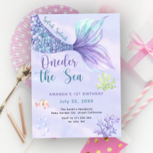 Festa de 1º Aniversário da Sereia Umder O Mar Sere