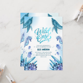 Convites Festa de 1º Aniversário de Crianças Modernas ''Sel