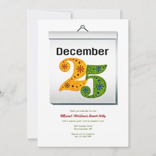 Convites Festa de 25 de Dezembro