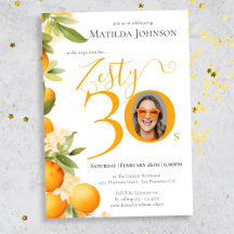 Festa de 30 Anos de Foto Laranja Zesty