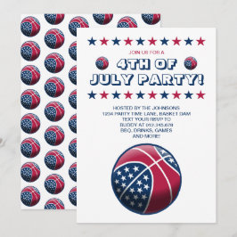 Convites Festa de 4 de Julho Basquetebol