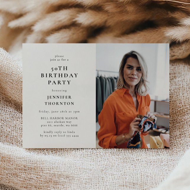 Convites Festa de 50º Aniversário da Modern Photo (Criador carregado)