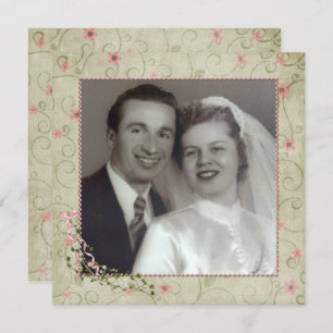 Convites Festa de 50 anos com foto