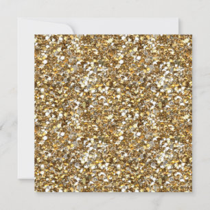 Convites Festa de 50 Anos do Homem com Ouro Envelhecido à P