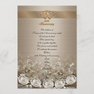 Convites Festa de 50 anos para pais